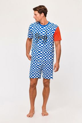 ست لباس راحتی آبی مردانه Woody - کد 921596331