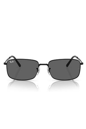 عینک آفتابی مشکی مردانه 57 Ray-Ban - کد 716385002