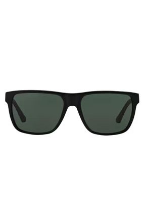 عینک آفتابی سفید مردانه 58 Emporio Armani - کد 731706