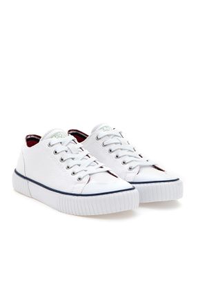 کفش اسنیکر سفید مردانه بند دار U.S. Polo Assn. - کد 920752743