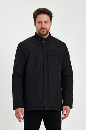 کاپشن مشکی مردانه رگولار SİVAİST - کد 859392119