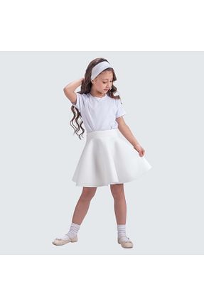 دامن سفید بچه گانه پلی استر Mnk Baby&Kids - کد 808450742