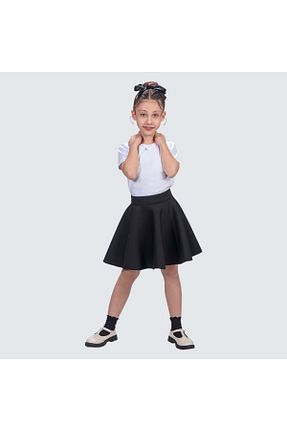 دامن مشکی بچه گانه پلی استر Mnk Baby&Kids - کد 793631281