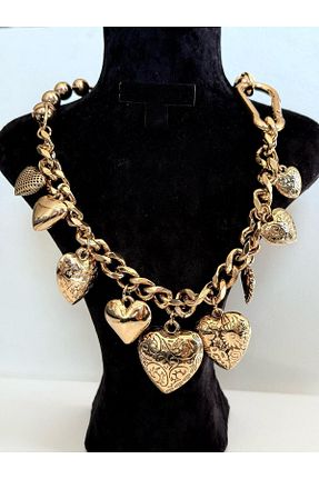 گردنبند استیل ( فولاد ) رنگی زنانه استیل ضد زنگ GM TAKI - کد 898983726