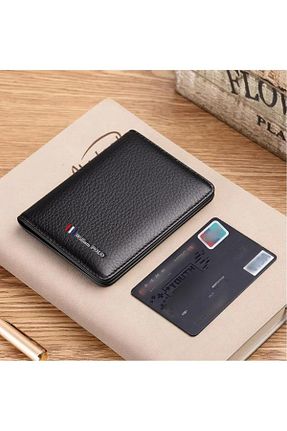کیف پول مشکی مردانه ابعاد کوچک William Polo - کد 920536831