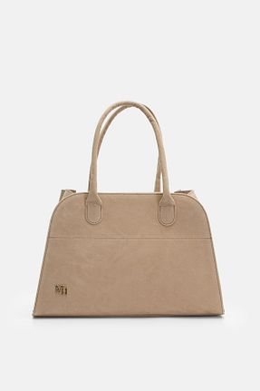 کیف دوشی بژ زنانه جیر mathilda store - کد 920778186