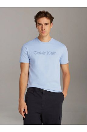 تیشرت سرمه ای مردانه رگولار Calvin Klein - کد 921666194