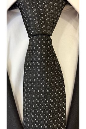 کراوات مشکی مردانه میکروفیبر Dearmise - کد 920796922