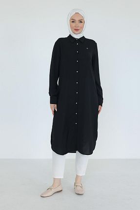 تونیک حجاب مشکی زنانه جین Armine TREND - کد 920839529
