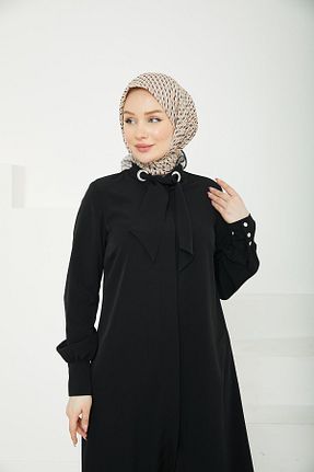 تونیک حجاب مشکی زنانه جین Armine TREND - کد 920839481