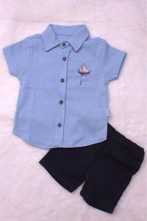 ست نوزادی آبی بچه گانه Chicsy Baby - کد 921685731
