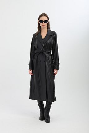 ترنچکت مشکی زنانه Milamia - کد 921688166