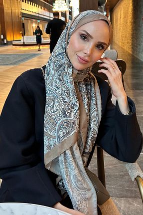 شال رنگی زنانه پنبه ای carell - کد 920858574