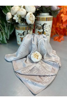 روسری طوسی پنبه ای Oxygen Scarfs - کد 920867886