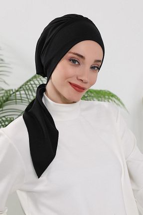 کلاه شنای حجاب مشکی Aisha