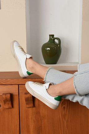 کفش اسنیکر رنگی زنانه بند دار SHOESTEP - کد 920892815