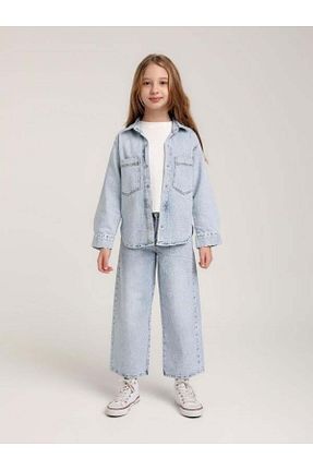 شلوار آبی بچه گانه پنبه ای Zekids - کد 921711821