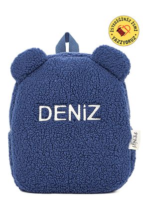 کوله پشتی سرمه ای بچه گانه سایز متوسط PENGİ - کد 920893109
