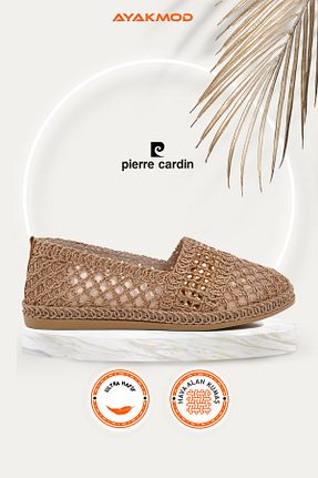 بابت قهوه ای زنانه پارچه ای Pierre Cardin - کد 899392083