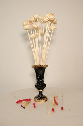 گل خشک و مصنوعی سفید ÇINARASYADAHOME - کد 903530046