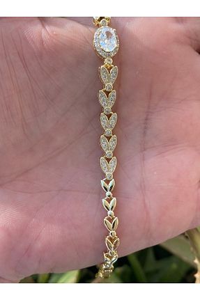 دستبند استیل (فولاد) سبز زنانه رودیوم BEKLEMİN TAKILARI - کد 920920563