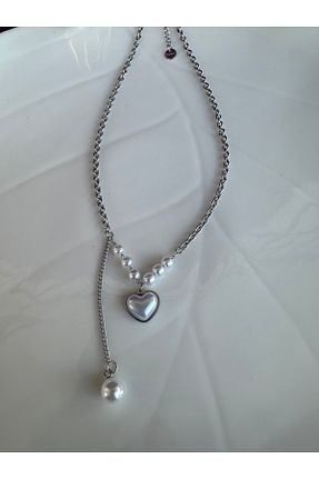 گردنبند استیل ( فولاد ) زنانه استیل ضد زنگ My violet accesorize - کد 920938428
