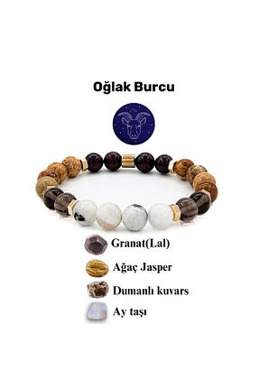 دستبند جواهر رنگی زنانه سنگ طبیعی ŞUFAYS - کد 920985401