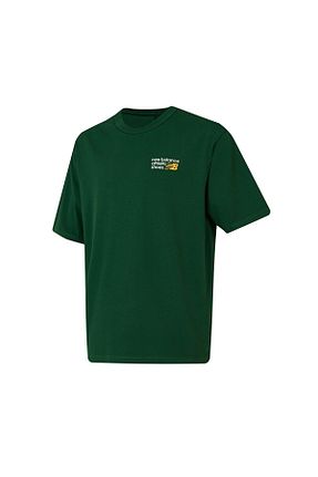 تیشرت سبز مردانه رگولار New Balance - کد 921023188