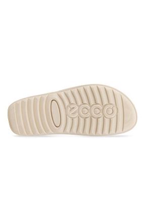 صندل بژ زنانه پاشنه تخت Ecco - کد 776569097
