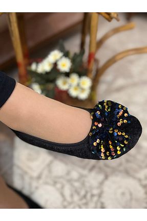 پاپوش رنگی زنانه پارچه ای Babet Merkezi - کد 917357831