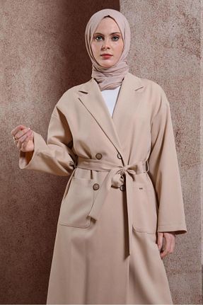 کت حجاب بژ زنانه رگولار Alvina - کد 817395170