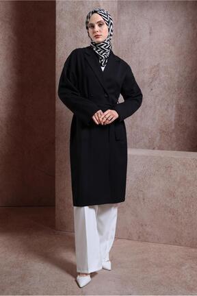 کت حجاب مشکی زنانه رگولار Alvina - کد 817523690