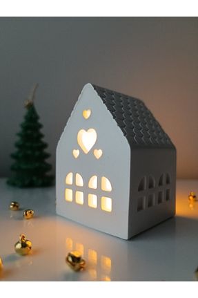 شمعدان و شمع گیر سفید Beton Home - کد 880182606
