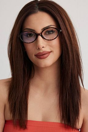 عینک محافظ نور آبی قهوه ای زنانه 54 Focus On - کد 894833121