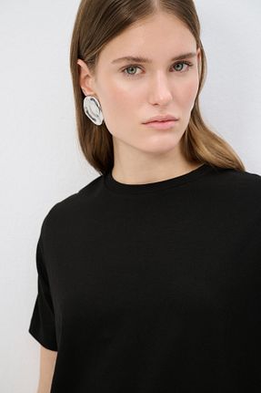 تیشرت مشکی زنانه Fitted adL - کد 921073468