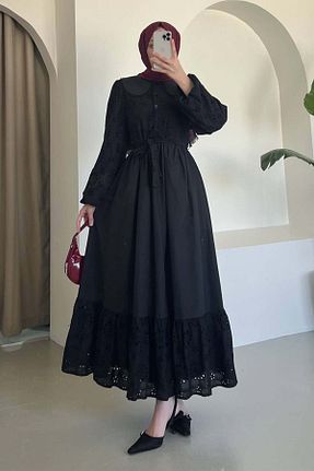 لباس حجاب مشکی زنانه رگولار benguen - کد 921073956