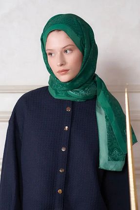 شال سبز زنانه ویسکون ED Scarf - کد 812236268