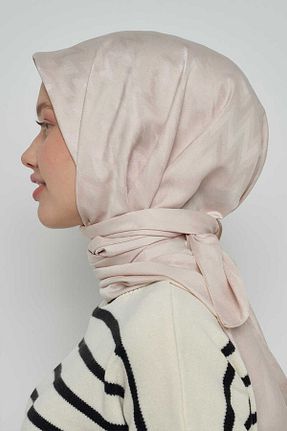 شال طوسی زنانه پنبه ای ED Scarf - کد 760915141