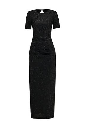 لباس مجلسی و فارغ التحصیلی مشکی زنانه مخلوط پلی استر Urban Muse - کد 921084800