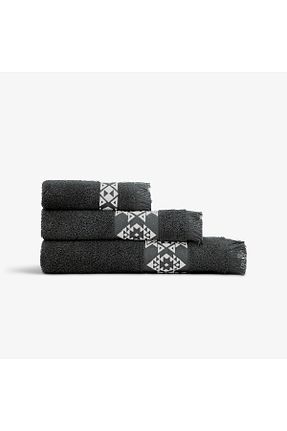 حوله طوسی پنبه ای Green Black - کد 835238429