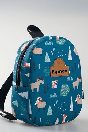 کوله پشتی رنگی بچه گانه سایز متوسط Minilee - کد 734255520