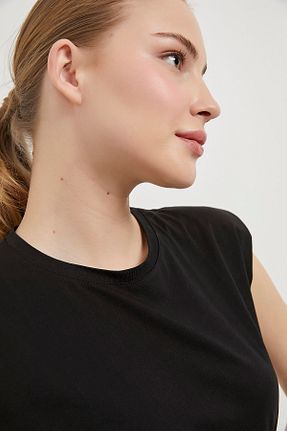 تیشرت مشکی زنانه رگولار Arma Life - کد 921087655
