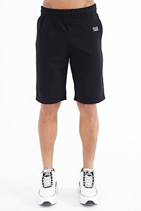 شلوارک و برمودا مشکی مردانه Relaxed Air Jones - کد 738847550