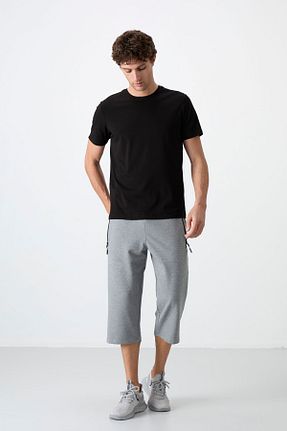 شلوارک و برمودا طوسی مردانه Relaxed TOMMY LIFE - کد 46128870