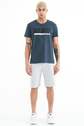 شلوارک و برمودا طوسی مردانه Relaxed Air Jones - کد 738922133