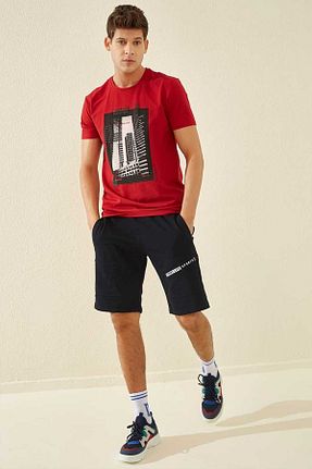 شلوارک و برمودا سرمه ای مردانه Relaxed TOMMY LIFE - کد 37611467
