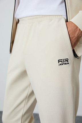 ست گرمکن بژ مردانه پاچه تنگ Air Jones - کد 859975258