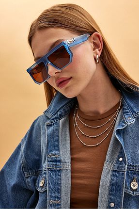 عینک آفتابی قهوه ای زنانه UV400 Modalucci - کد 833441166