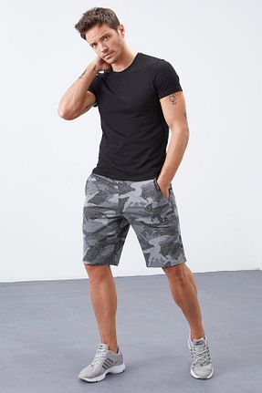 شلوارک و برمودا طوسی مردانه Relaxed TOMMY LIFE - کد 6047153