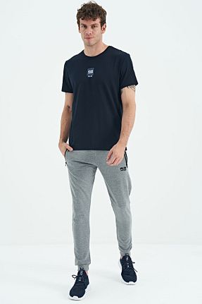 شلوار کرمگن طوسی مردانه پنبه - پلی استر - الاستین Air Jones - کد 759351815